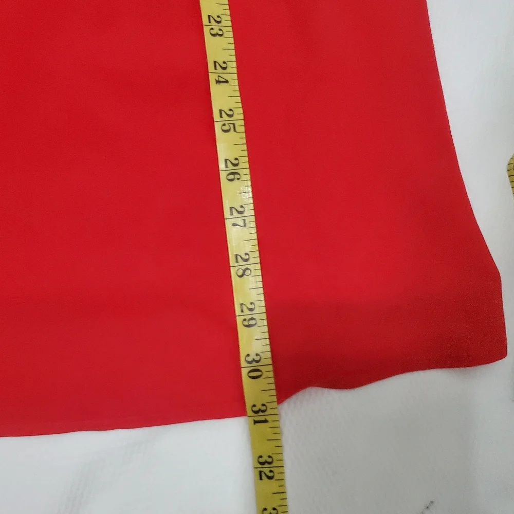 Umgee Boho Red Embroidered Tunic Top Large - Picture 9 of 9